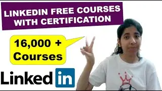 FREE Linkedin Courses Online With Certificates | Linkedin Certification | Free Certification Courses