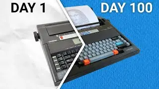 I turned my '80s typewriter into a Linux terminal