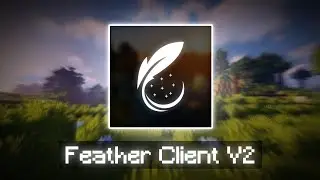 Feather 🪶  Client V2 For MCPE 1.21+ | (Optifine, Increase FPS+, Smooth, Clean)