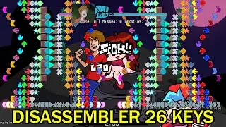 DISASSEMBLER 26 KEY MOD [Shaggy Uses 1% Power] [Friday Night Funkin’]