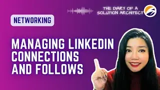 Managing #linkedin connections and follows and avoid homogeneous feed