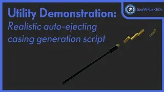 Casing Ejection Script Demonstration | SimplePlanes