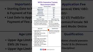 NPCIL Recruitment 2023 || Govt Job Vacancy 2023 || 