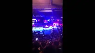 Freddie Evans enters the ring