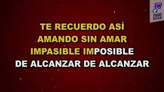 Luis Miguel - Fria Como El Viento | FHAMA KARAOKE