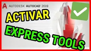 😎HOW TO ACTIVATE EXPRESS TOOLS IN AUTOCAD? | AutoCAD TUTORIAL | AUTOCAD ON WINDOWS