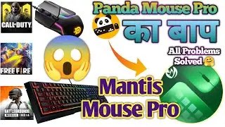 🔥 Mantis Mouse Pro New Keymapper 2022 😲 Play FREEFIRE/PUBG/CODM ⌨ Keyboard 🖱 Mouse | Full Tutorial