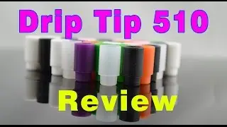 Silicone rubber 510 drip tips review from eycotech