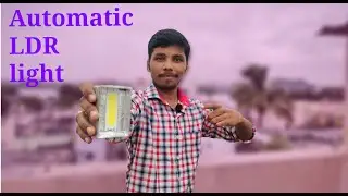 How to make a fully automatic emargency LDR light at home
