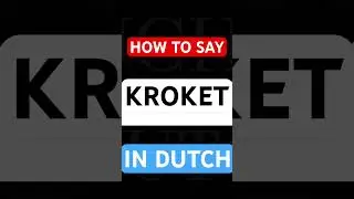 How DELICIOUS - A Dutch Kroket! 🇳🇱 