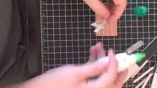 Thickers, Rubons, & Covering Chipboard with Patterned Paper