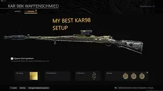 KAR98 Sniping (My Best Class Setup)