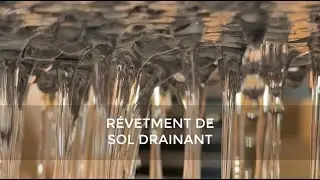 Revêtement de sol drainant