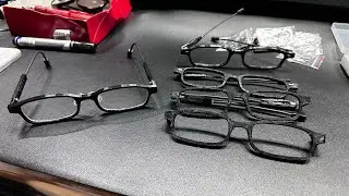 Improvement on my 3D printed glasses with metal hinges