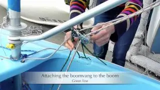Rigging an Hansa Access Liberty Dinghy 2