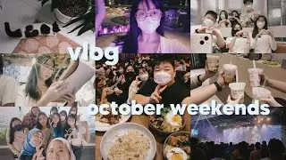 vlog: October’s weekends 🐰 / church ⛪️friends 🫶🏻Deepavali🪔daily chitchat 💬 26