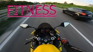 Sport und das Motorradfahren [4K]