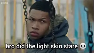 bro did the light skin stare💀