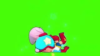 JANET LOSING ANIMATION GREEN SCREEN BRAWL STARS