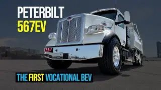 The all-new Peterbilt 567EV: The first vocational BEV