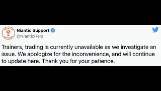 Trading is currently unavailable 