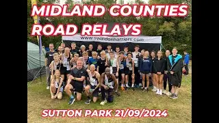 MIDLAND COUNTIES 6 STAGE ROAD RELAYS. SUTTON PARK 21092024