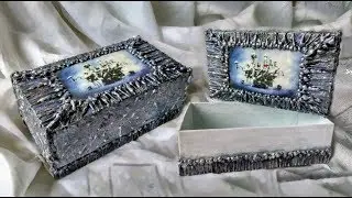 Cardboard jewel-box DIY