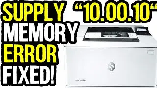 How to Fix Supply Memory Error in HP LaserJet Pro M404n Printer