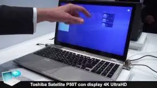 Toshiba Satellite P50T con display 4K UltraHD (ITA)