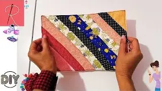 APROVEITANDO AS TIRAS DE TECIDO 🌟 COSTURA CRIATIVA 🌟 CANAL DA ROSA