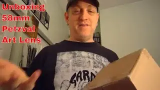 Unboxing of the 58mm Petzval Art Lens