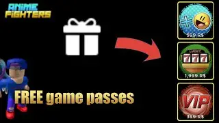 GIFTING FREE GAME PASSES |Roblox| Anime Fighters Simulator