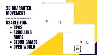 How To Add 2D Player Movement To Your Scratch Game!!!