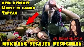 MUKBANG OFFERS A GIFT IN THE MIDDLE OF THE Haunted FOREST