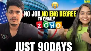 No Job to Zoho Software Debug Engineer in 90days🔥Incredible story of middle class engineer🔴