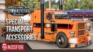 🚦American Truck Simulator 1.38 - Таскаю OverSize на Peterbilt 389 (viper2) с