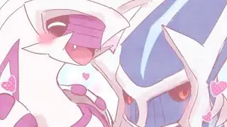 Dialga x Palkia Love Eeach As Brothers