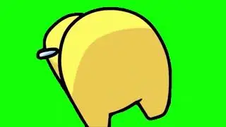 Among Us Twerk Meme Green Screen/PERREANDO AMONG US TWERKING