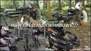 Popular Crossbows- How Loud Are They???