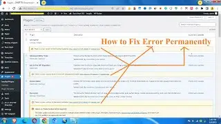 wordpress plugin update disable _how to disable plugin update notification wordpress_fix permanently