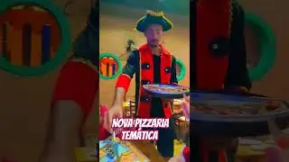 Vem conhecer a nova pizzaria temática #restaurant #pizzaria #capitaogancho