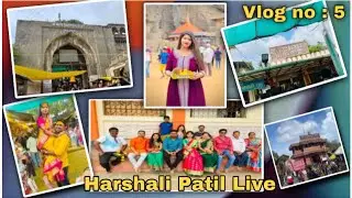 DIDI & JIJUN CHA LAGNACHA GONDHAL🥳♥️|| HARSHALI PATIL VLOG || VLOG NO.6|| #family #vlog