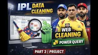 Power Bi Project | IPL Data Anaysis | Data Cleaning
