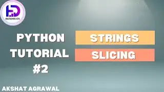 Python Strings & Operators | Python Tutorial #2