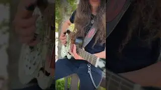 Foot Stompin’ Resonator Blues  #blues #guitar #shorts