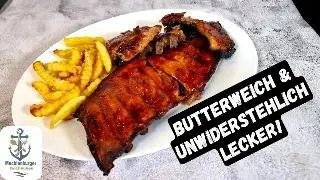 Perfektes Spareribs Rezept aus´m Ofen (Butterweich & Lecker)