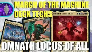 3 March of the Machine Commander Decks! EDH Deck Techs
