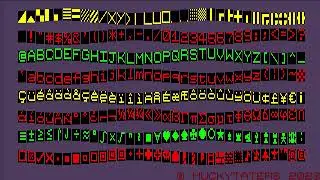 Extended ASCII Set Demo