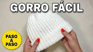 GORRO FACIL en Telar Circular Ideal para Principiantes
