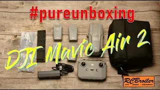 DJI Mavic Air 2 fly more combo pure unboxing 
